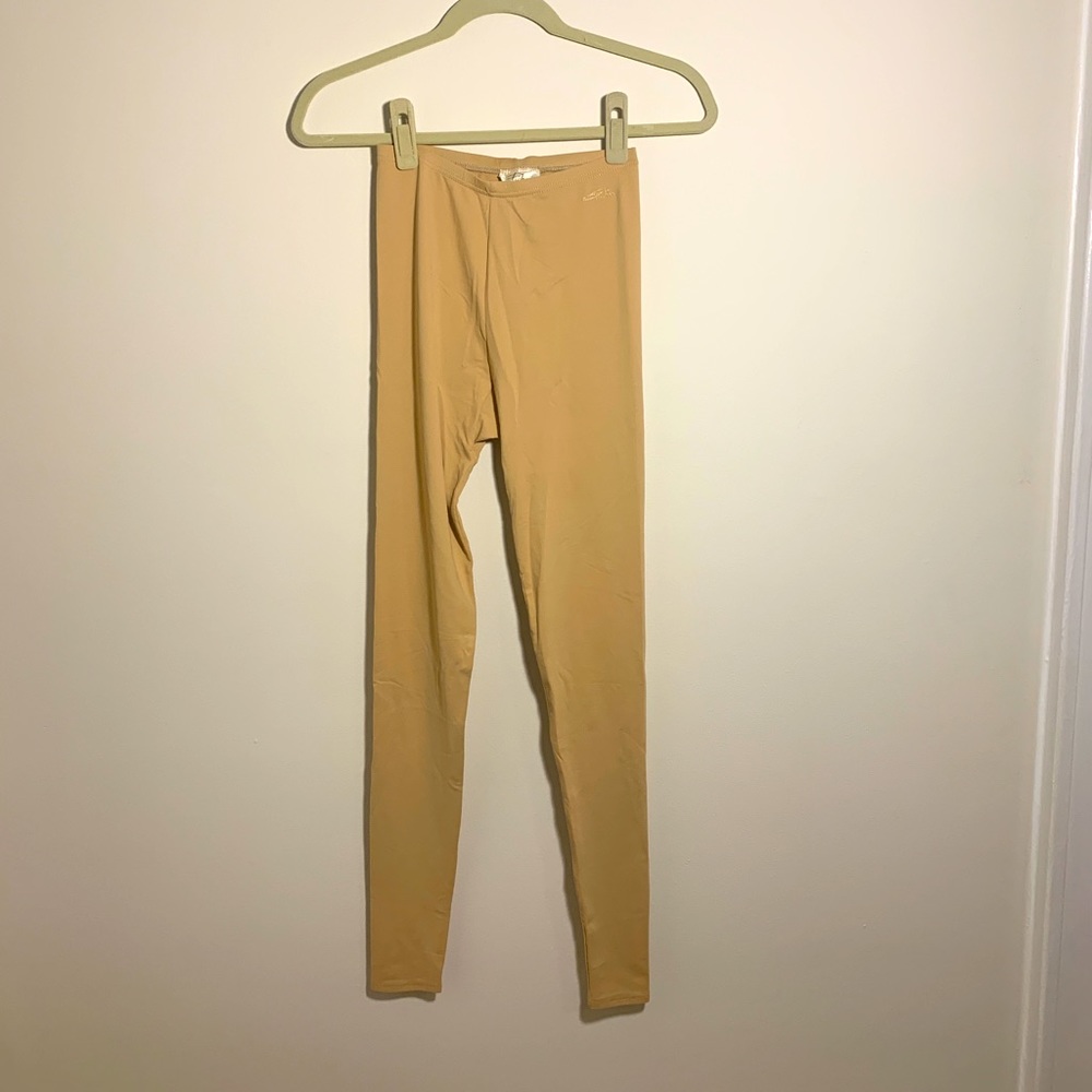 Vintage Pietragalla & Merlet tan leggings size M